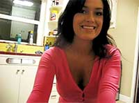 CJ posing for a video